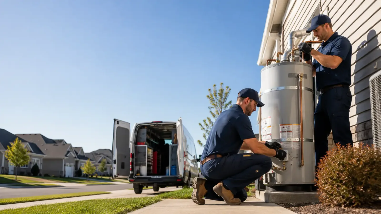 Water Heater Installation in Dunkirk, OH